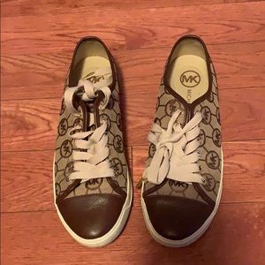 monogrammed michael kors sneakers